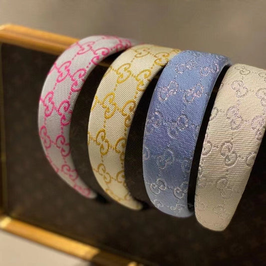 Colorful Gucci GG Jacquard Hair Headband ITEM NO.: HF-HD024