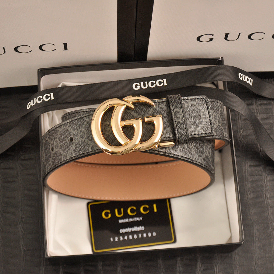 Selected Quality Classical Black Buckle Leather Belt ITEM NO.: HF-BT074