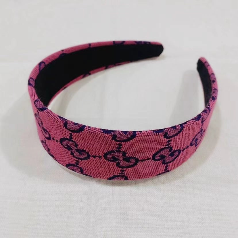 Rainbow Colors Gucci GG Jacquard Hair Headbands ITEM NO.: HF-HD039