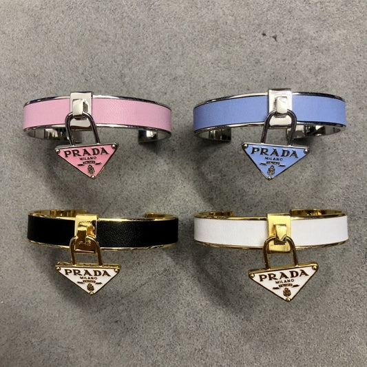 Four-Colour Prada Sports Style Bracelets   ITEM NO.: HF-JL037