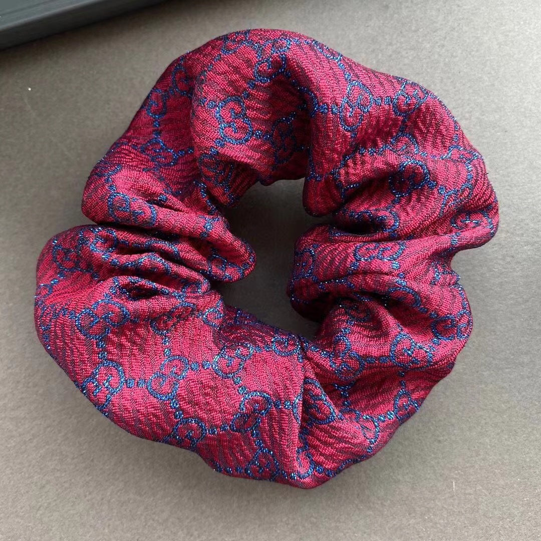 Shining Gucci GG Jacquard Hair Scrunchies ITEM NO.: HF-HD028