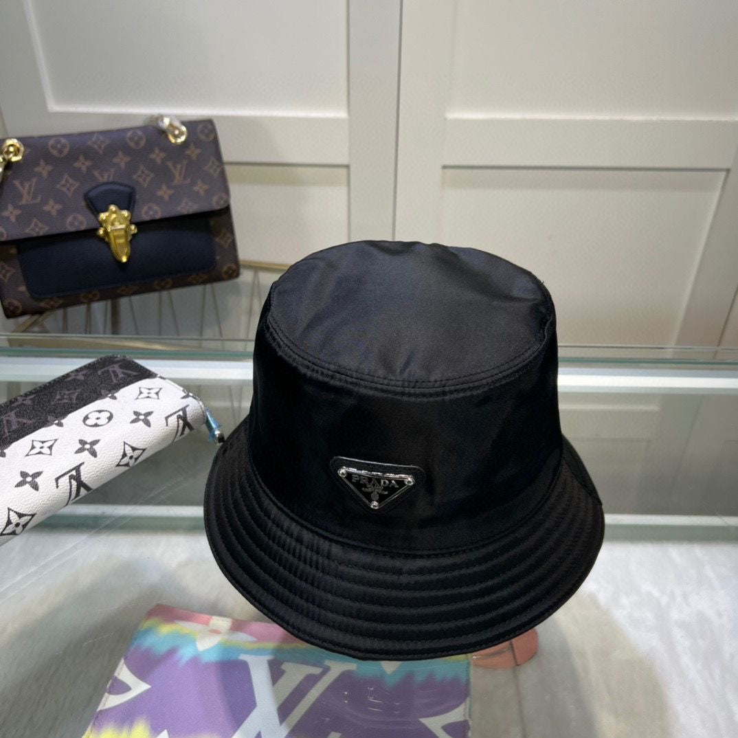Multicolor Prada Satin Face Bucket Hat ITEM NO.: HF-HT011