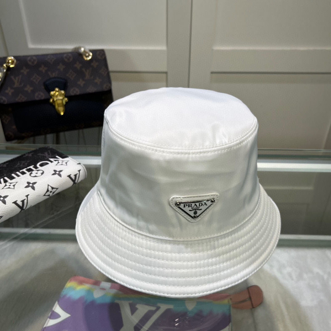 Multicolor Prada Satin Face Bucket Hat ITEM NO.: HF-HT011