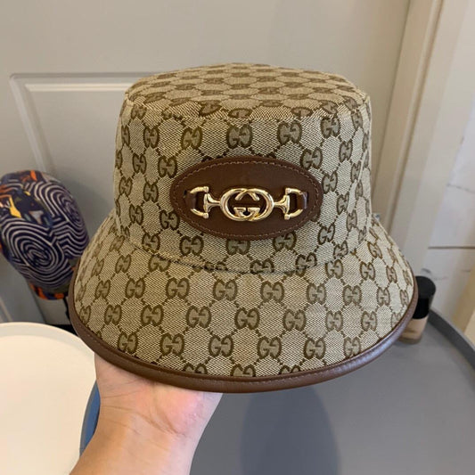 Classical Gucci GG Jacquard Bucket Hat ITEM NO.: HF-HT027