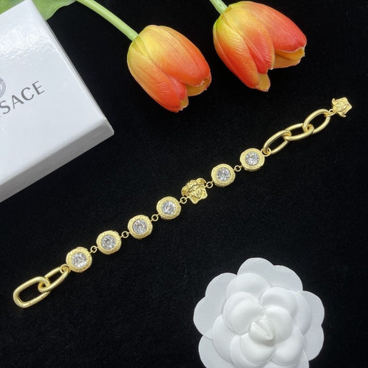 Gorgeous Diamond Versace Bracelet   ITEM NO.: HF-JL036