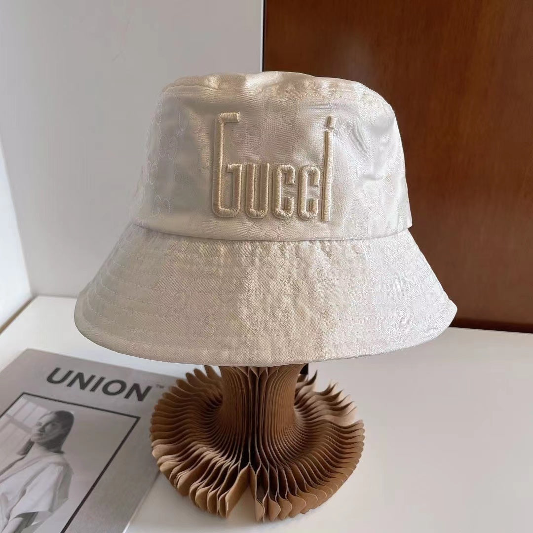 Gucci Embroidery GG Jacquard Bucket Hat ITEM NO.: HF-HT043