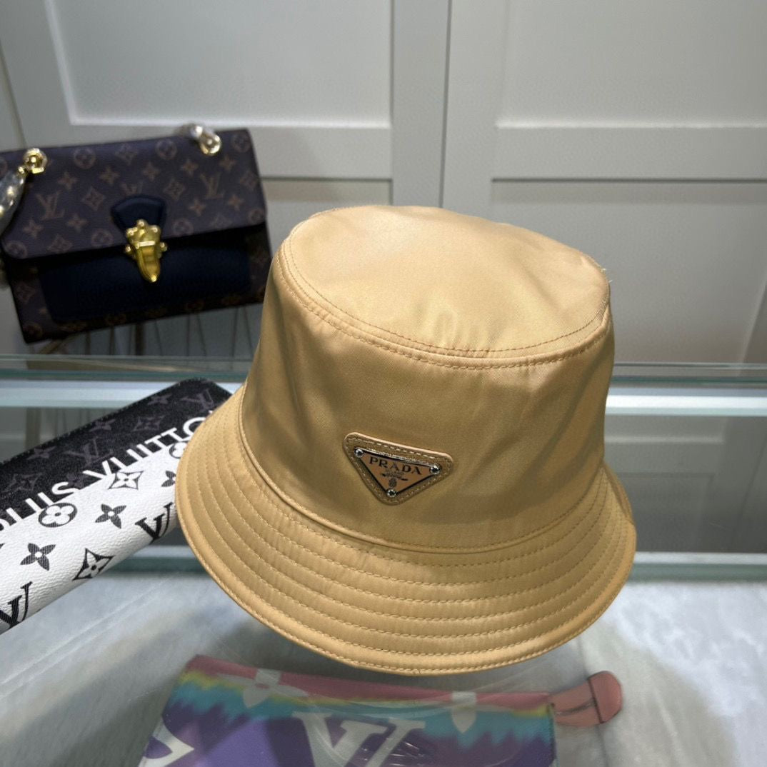 Multicolor Prada Satin Face Bucket Hat ITEM NO.: HF-HT011