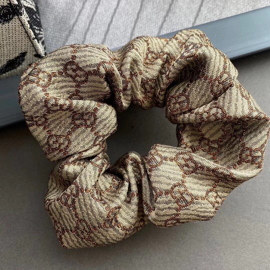 Shining Gucci GG Jacquard Hair Scrunchies ITEM NO.: HF-HD028
