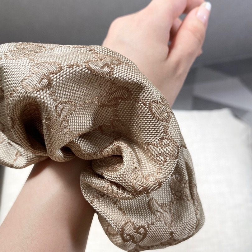 Multicolor Gucci GG Jacquard Hair Scrunchies ITEM NO.: HF-HD030