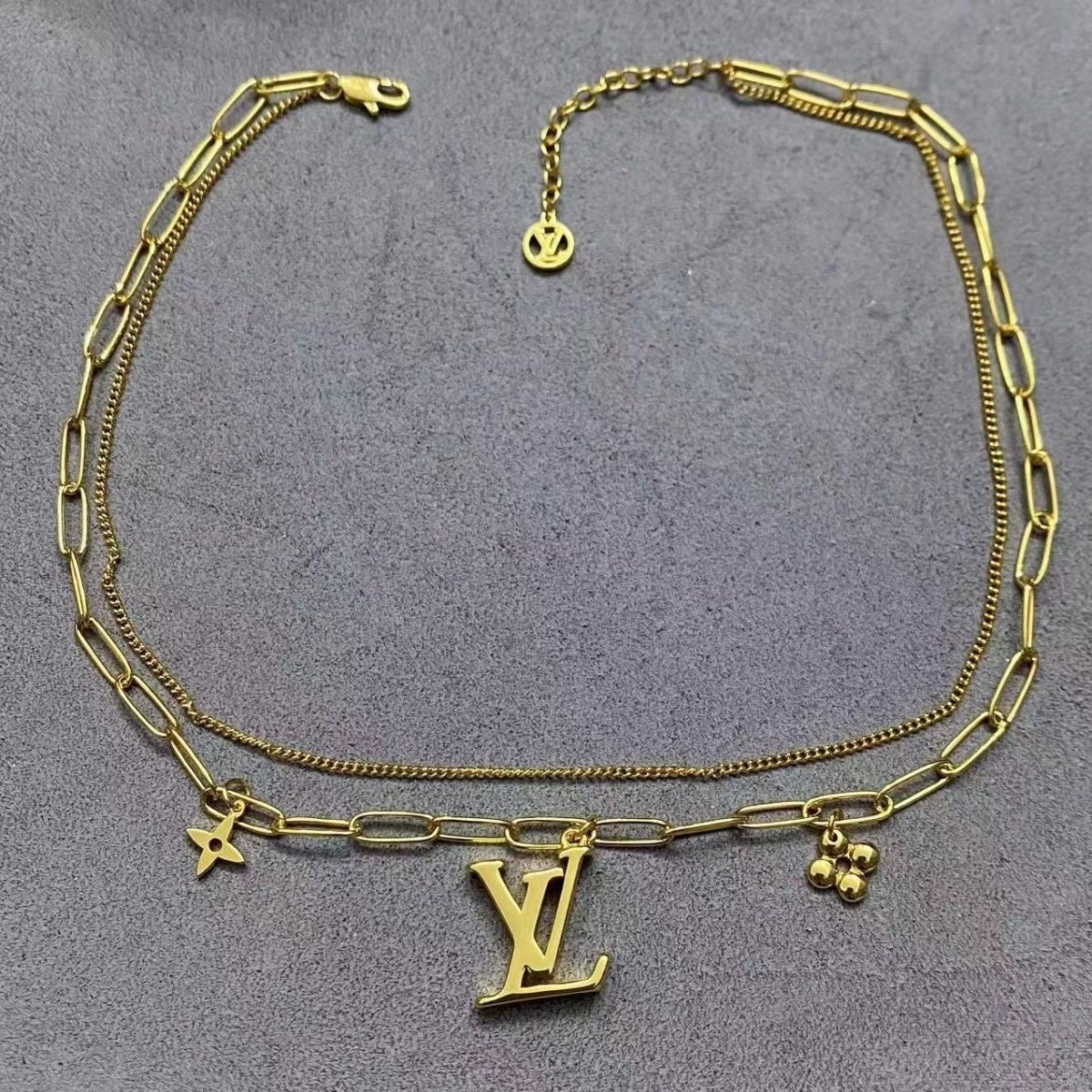 Three Styles LV Long Necklaces ITEM NO.: HF-JL033
