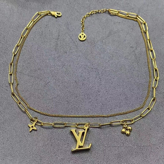 Three Styles LV Long Necklaces ITEM NO.: HF-JL033