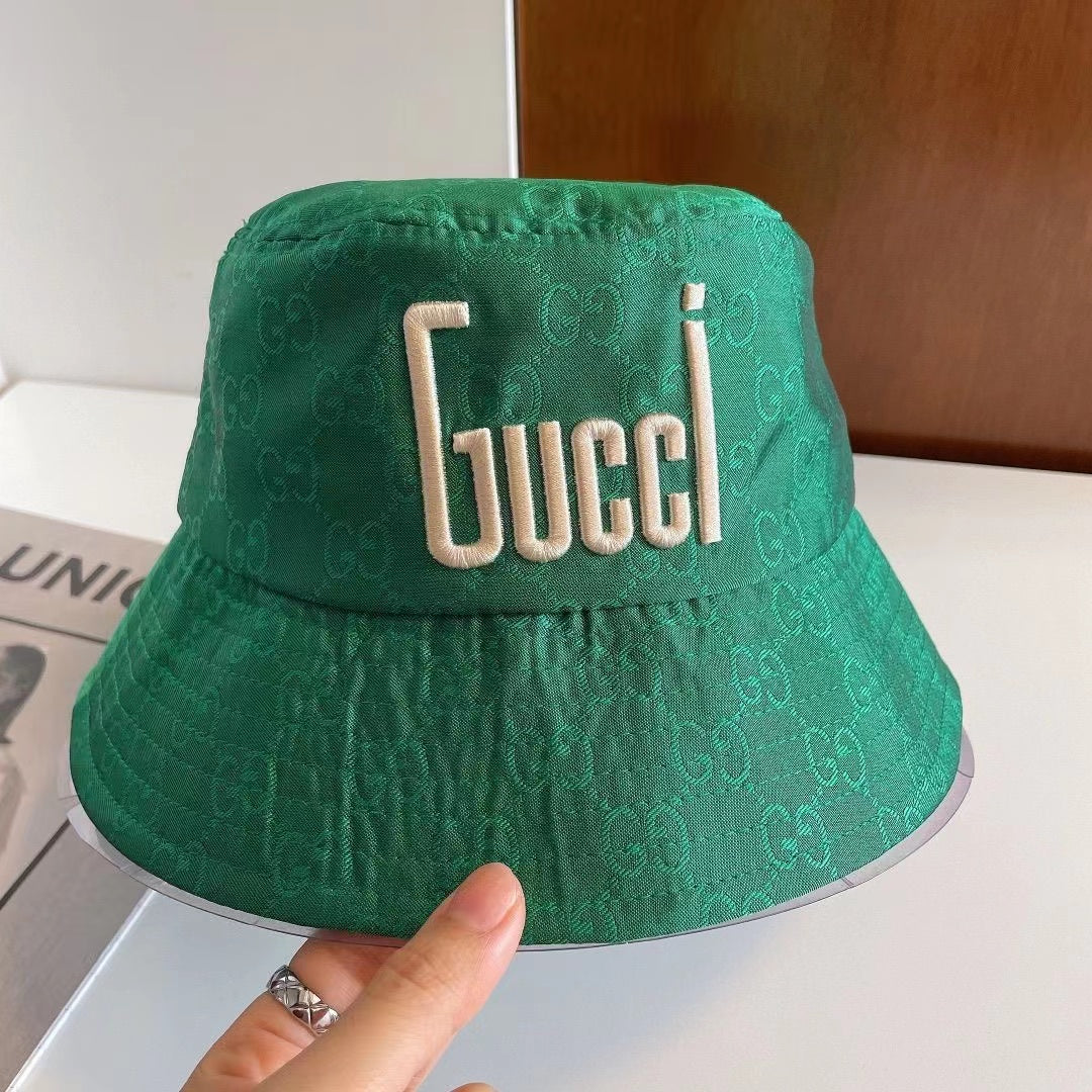 Gucci Embroidery GG Jacquard Bucket Hat ITEM NO.: HF-HT043