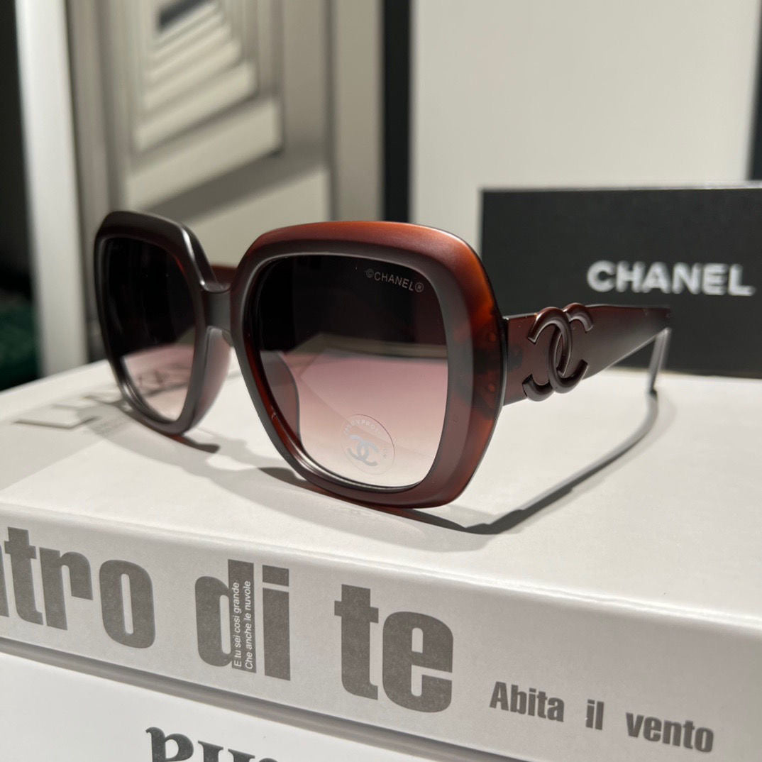 Exquisite Chanel CC Sunglasses ITEM NO.: HF-SG016