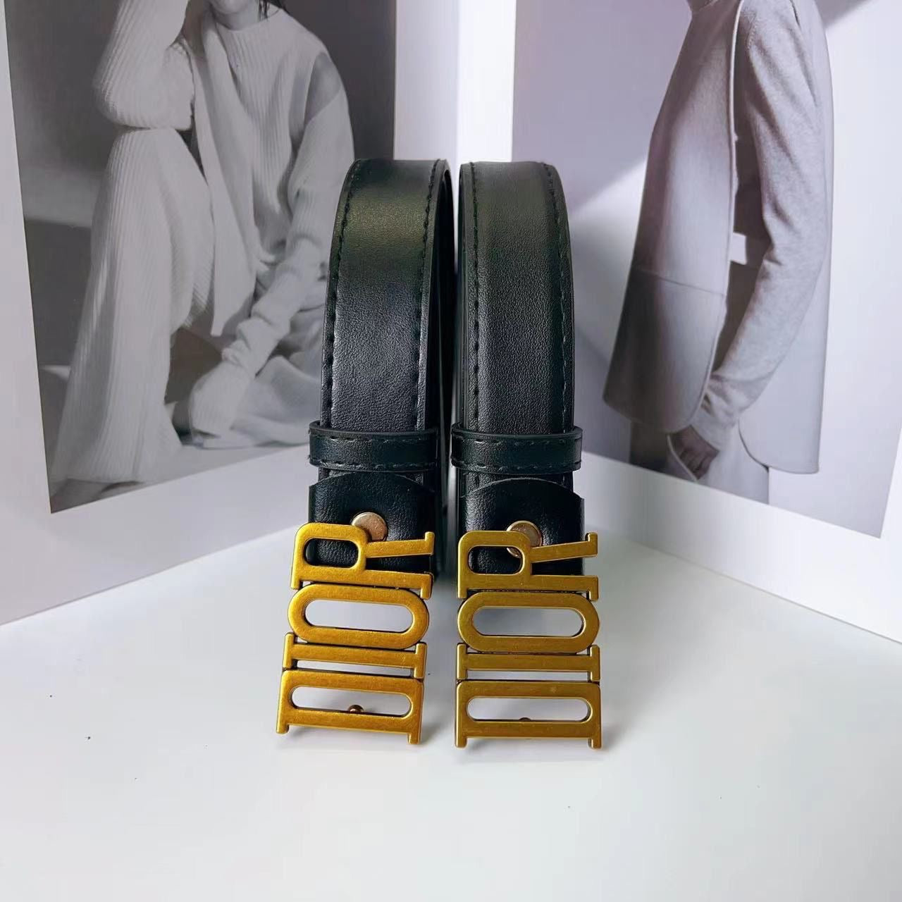 10 Different Clearance Designer Buckle Leather Belt ITEM NO.: HF-BT035