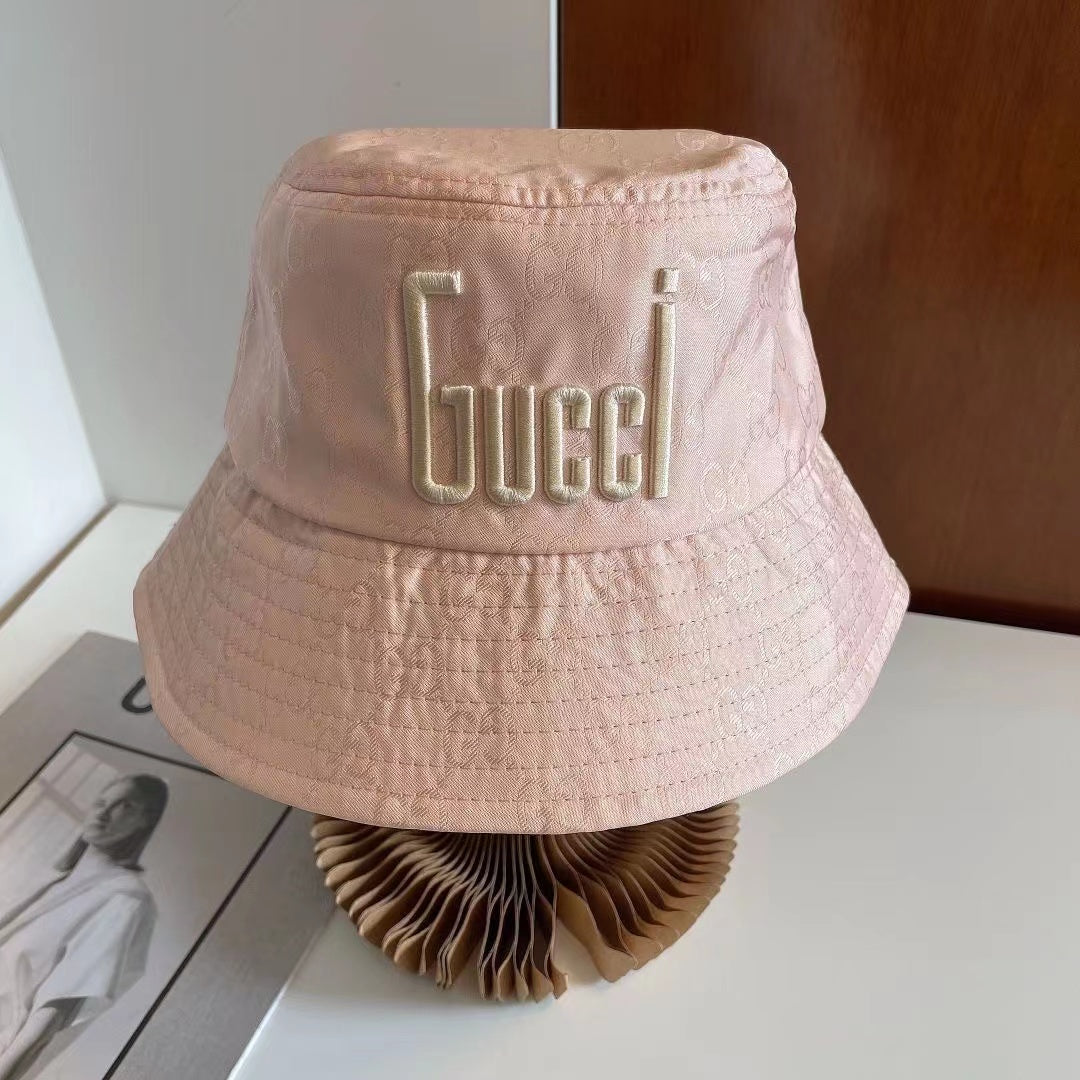 Gucci Embroidery GG Jacquard Bucket Hat ITEM NO.: HF-HT043