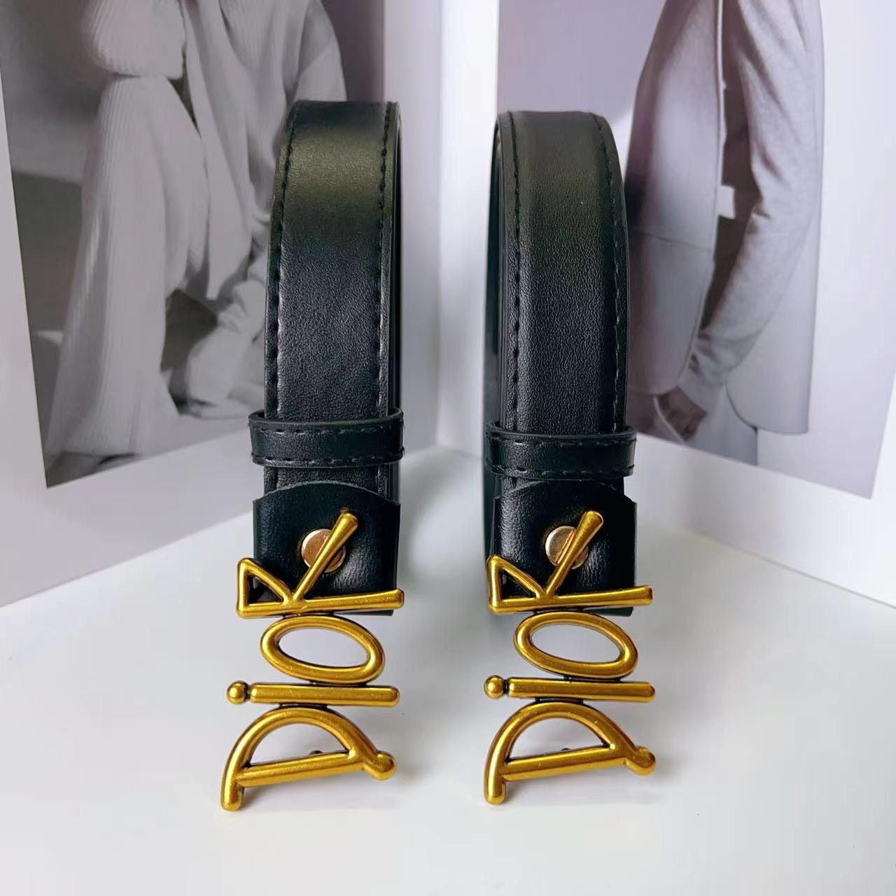 10 Different Clearance Designer Buckle Leather Belt ITEM NO.: HF-BT035