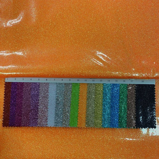 Charms Decorative Custom Craft Colorful Glitter Leather Pattern NO.: CF-065