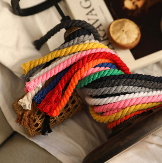 Colorful Rope Shoelace for Custom Handmade Sneakers DIY Crafts Item NO.: ACC-026