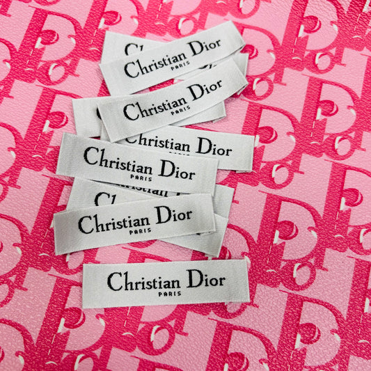 Christian Dior Label Tags Item NO.: ACC-011