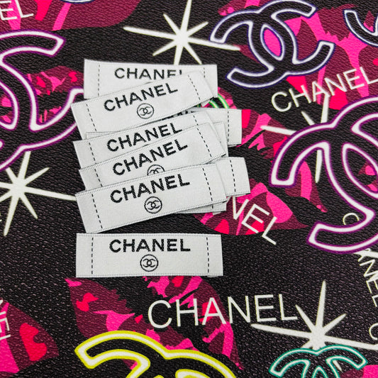 White Chanel Label Tags Item NO.: ACC-008