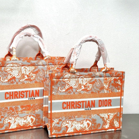 Christian Dior Jacquard Shoulder Bag Handbag Tote Shopping Bag Item NO.: HF-BG038