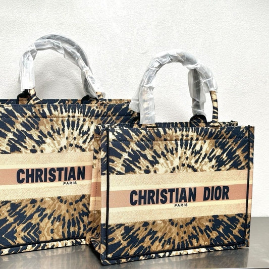 Christian Dior Jacquard Shoulder Bag Handbag Tote Shopping Bag Item NO.: HF-BG010