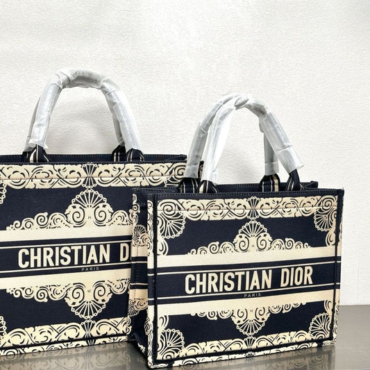 Christian Dior Jacquard Shoulder Bag Handbag Tote Shopping Bag Item NO.: HF-BG011