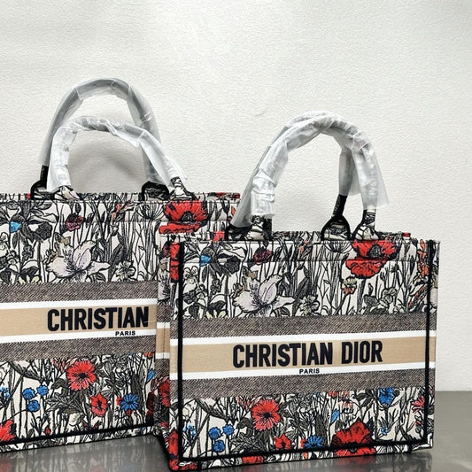 Christian Dior Jacquard Shoulder Bag Handbag Tote Shopping Bag Item NO.: HF-BG031