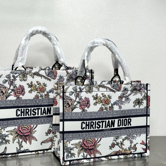 Christian Dior Jacquard Shoulder Bag Handbag Tote Shopping Bag Item NO.: HF-BG013