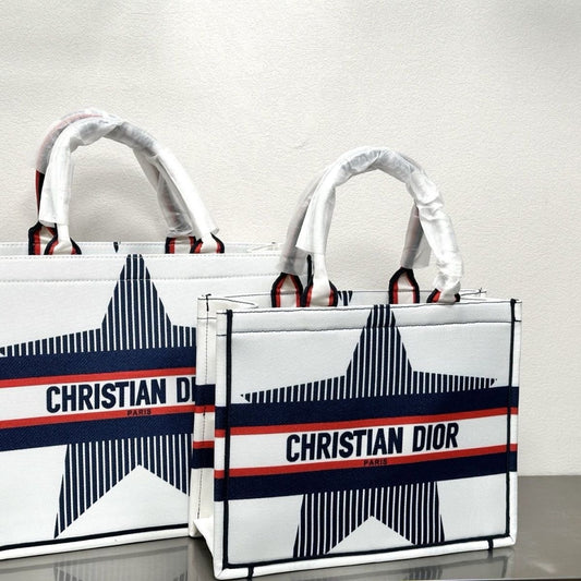 Christian Dior Jacquard Shoulder Bag Handbag Tote Shopping Bag Item NO.: HF-BG004