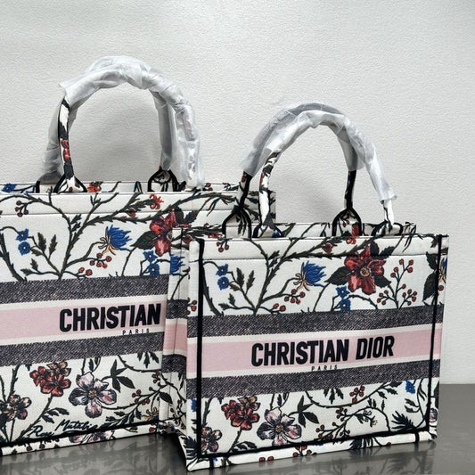 Christian Dior Jacquard Shoulder Bag Handbag Tote Shopping Bag Item NO.: HF-BG018