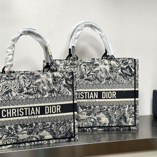 Christian Dior Jacquard Shoulder Bag Handbag Tote Shopping Bag Item NO.: HF-BG033