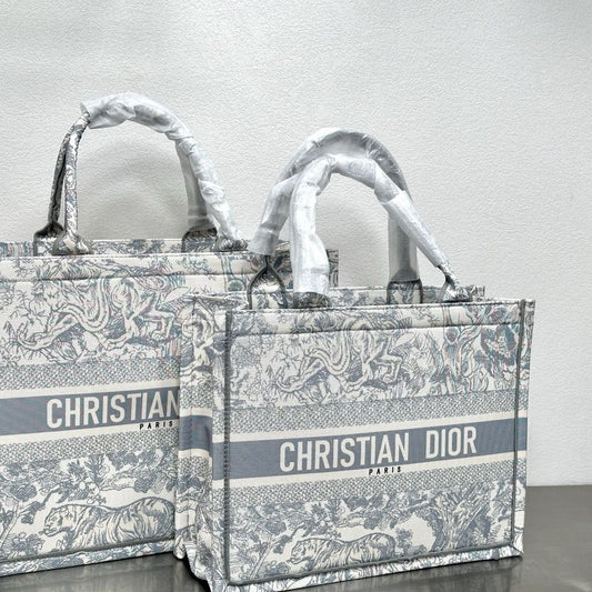 Christian Dior Jacquard Shoulder Bag Handbag Tote Shopping Bag Item NO.: HF-BG039