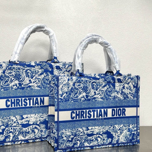 Christian Dior Jacquard Shoulder Bag Handbag Tote Shopping Bag Item NO.: HF-BG036