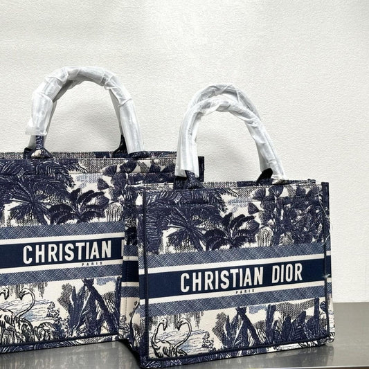 Christian Dior Jacquard Shoulder Bag Handbag Tote Shopping Bag Item NO.: HF-BG027