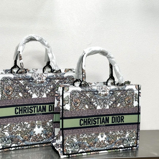 Christian Dior Jacquard Shoulder Bag Handbag Tote Shopping Bag Item NO.: HF-BG030
