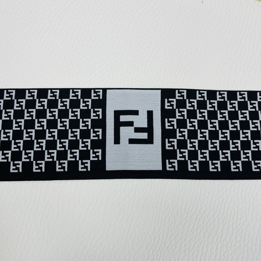 Fashionable FF Fendi Jacquard Elastic Band Strap Wrap Item NO.: ACC-031