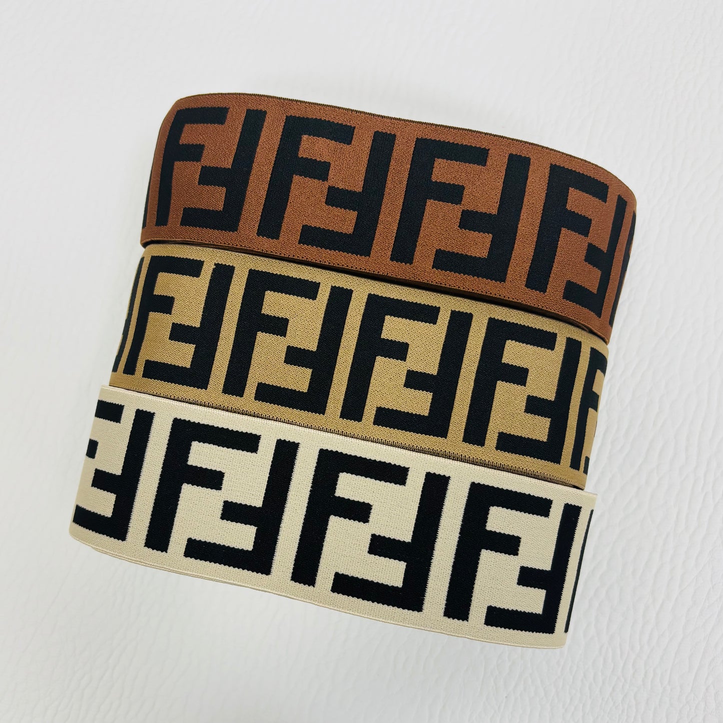 Classic FF Fendi Jacquard Elastic Band Strap Wrap Item NO.: ACC-033