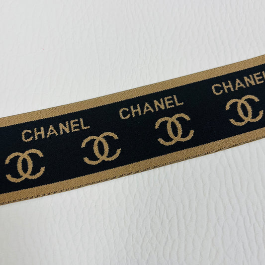 Classic CC Chanel Jacquard Elastic Band Strap Wrap Item NO.: ACC-034