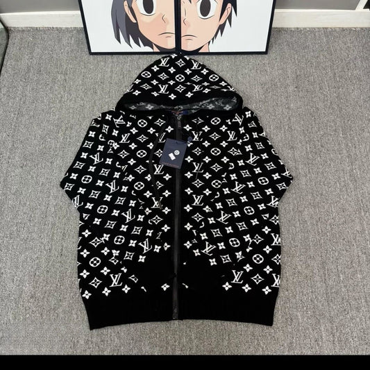 LV New High-End Hooded Knit Sweater Item NO.:HF-CT008