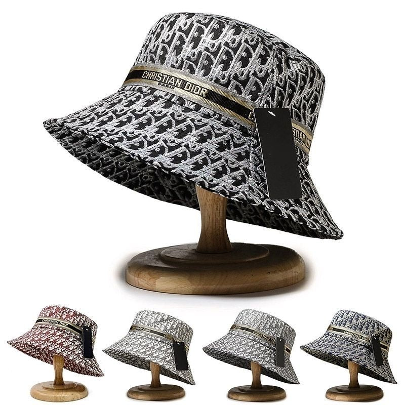 Multicolor Dior Jacquard Bucket Hat ITEM NO.: HF-HT021