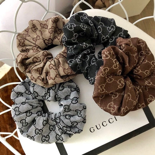Classical Gucci GG Jacquard Hair Scrunchies ITEM NO.: HF-HD029
