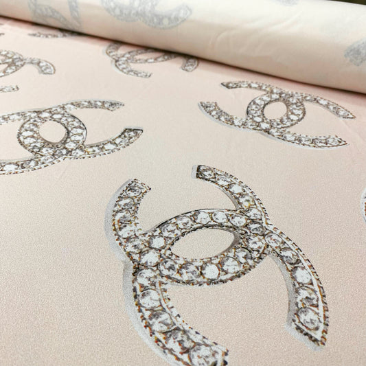 Selected Quality CC Crepe Fabric Design Pattern NO. : CC-F012