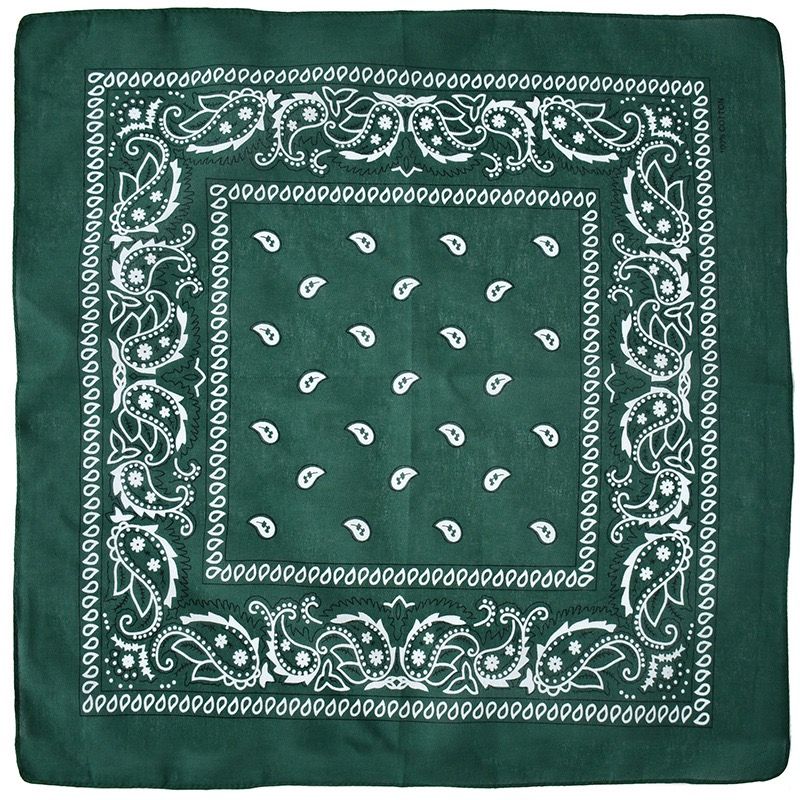 Charms Decorative Custom Craft Cotton Paisley Bandana Item NO.: ACC-004