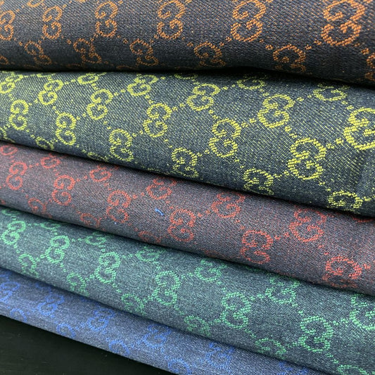 Selected Quality Gucci Denim Yarn Dyed Fabrics