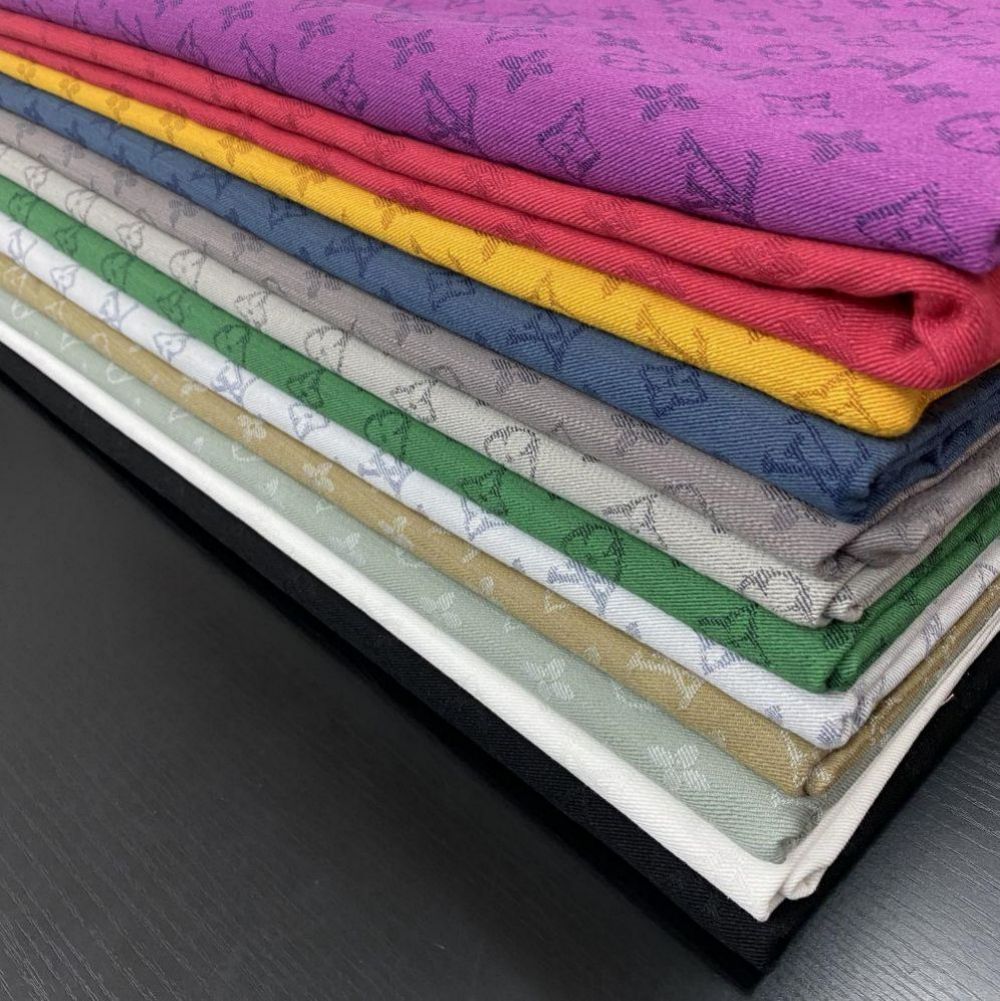 Selected Quality Mutiple Colors LV Denim Jacquard Fabrics – Hype