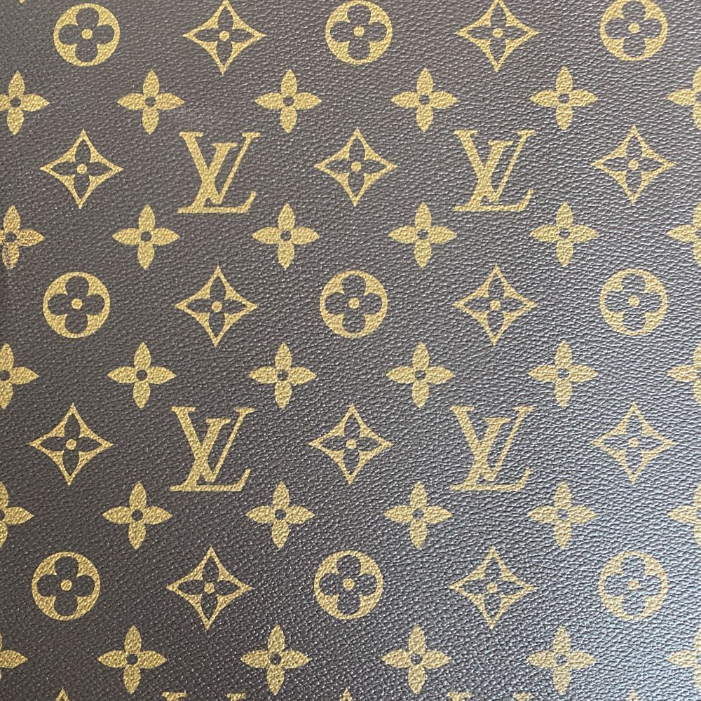louis vuitton pattern leather fabric