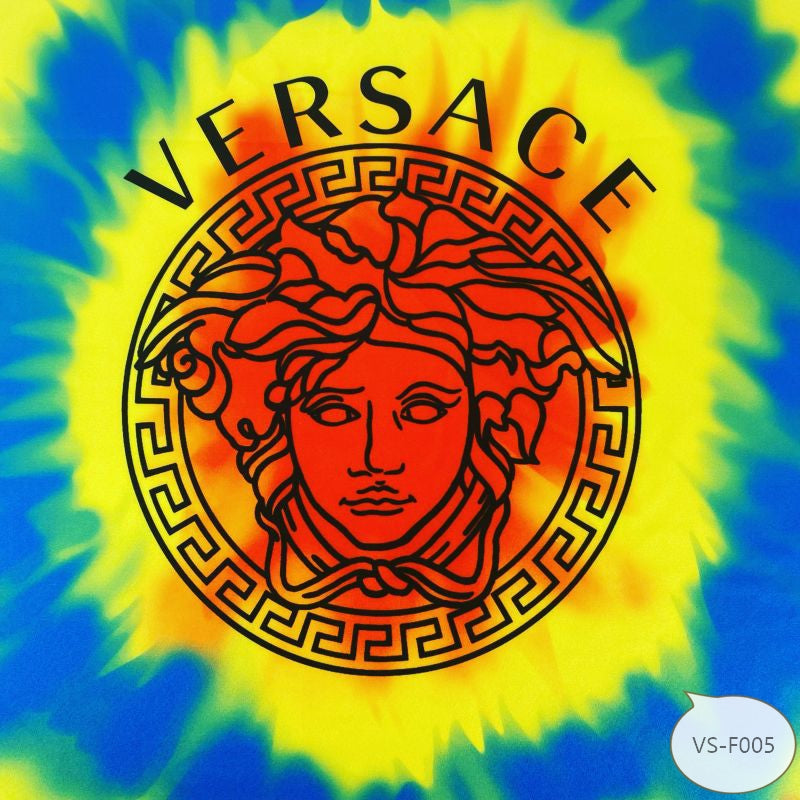 Designer inspired Versace Pattern digital printed four way spandex fabrics