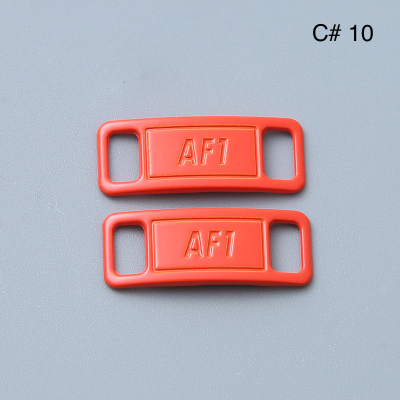 Colorful Decorative AF1 Sneaker Buckles for Custom Shoe Makers Item NO.: ACC-002