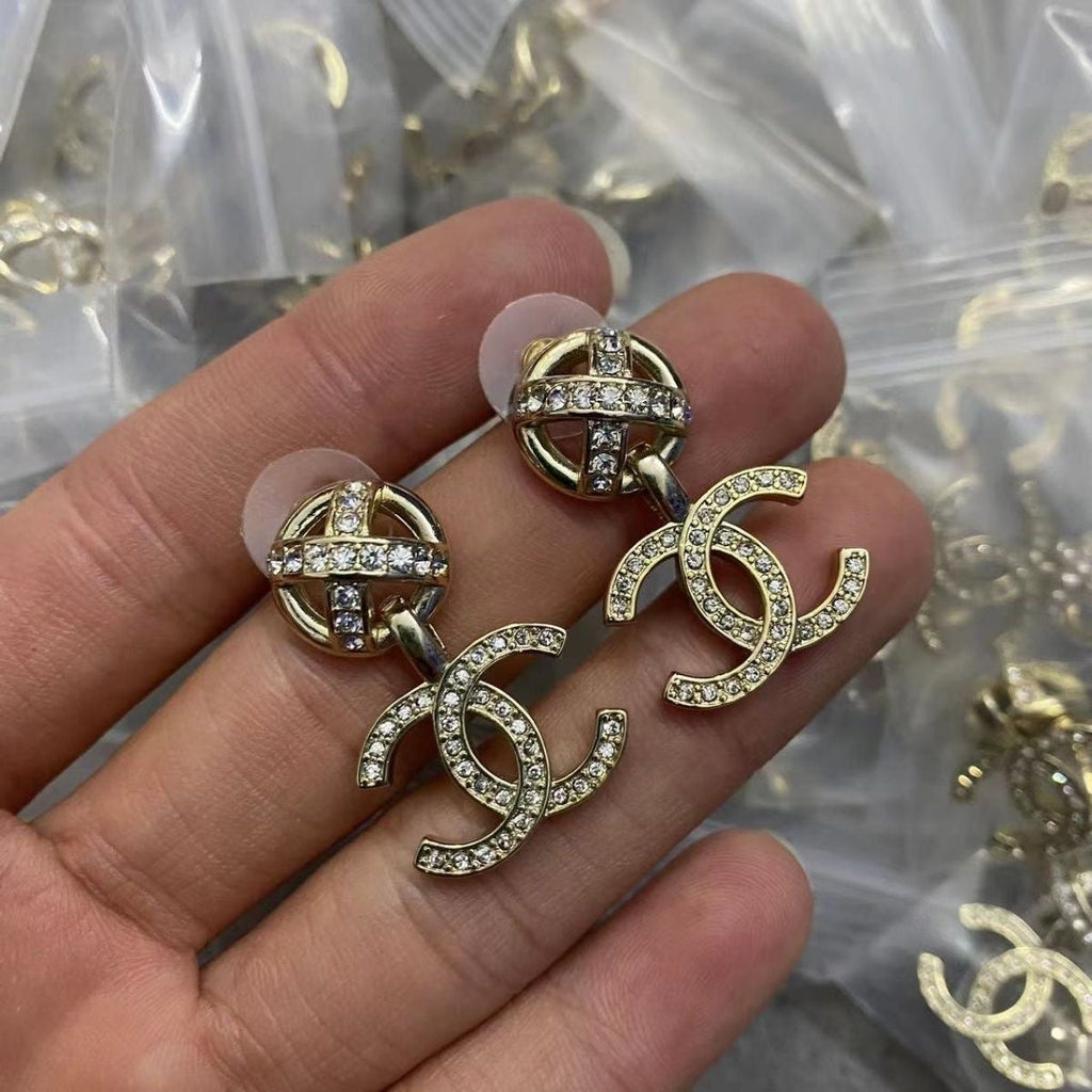 Fifteen Different Styles Chanel CC Earrings & Ear Studs   ITEM NO.: HF-JL004